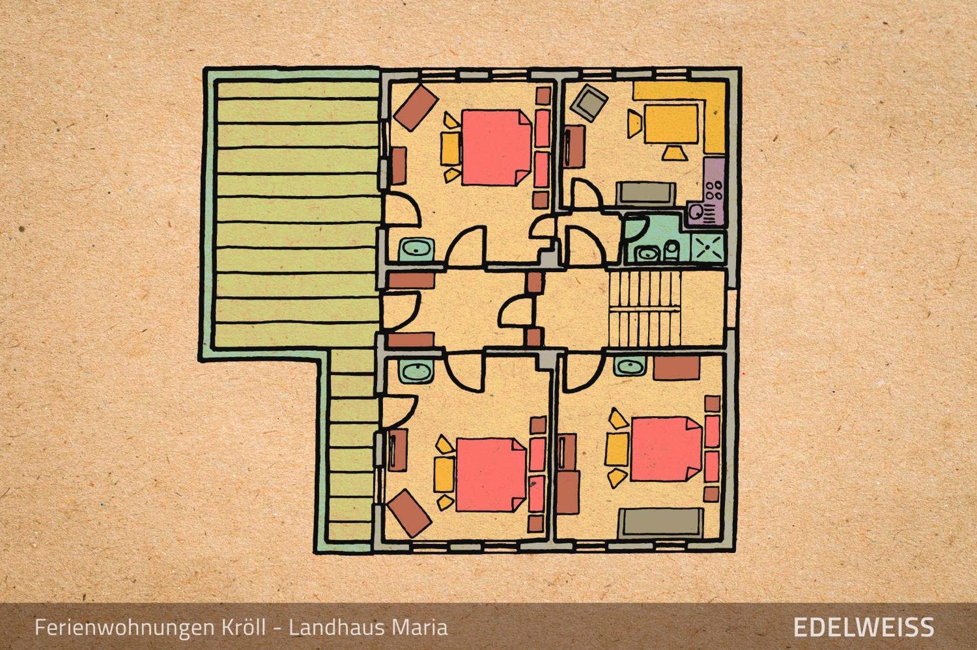Ferienwohnungen Kroll - Appartements Viktoria Und Landhaus Maria Mayrhofen Quarto foto