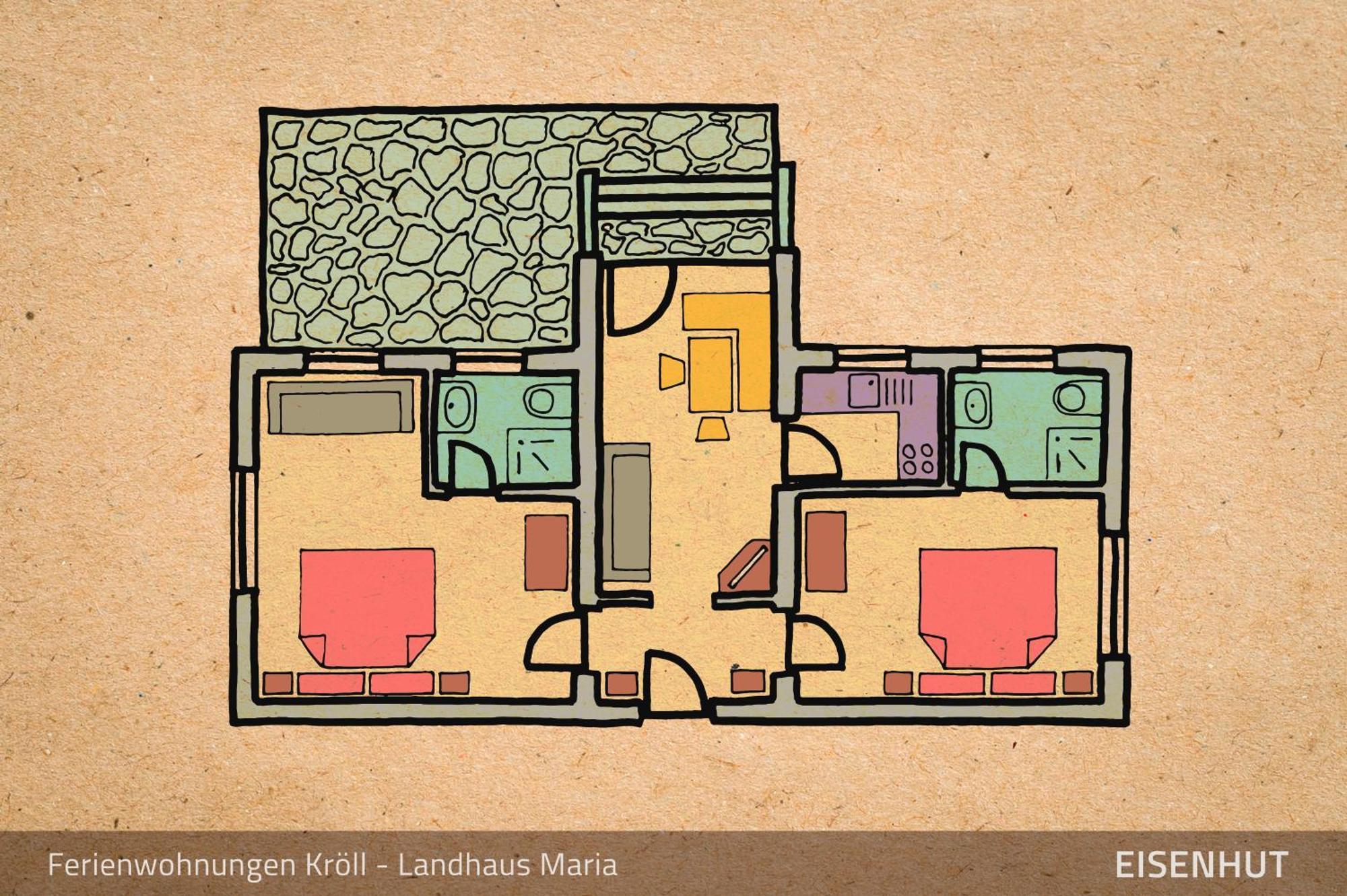 Ferienwohnungen Kroll - Appartements Viktoria Und Landhaus Maria Mayrhofen Quarto foto